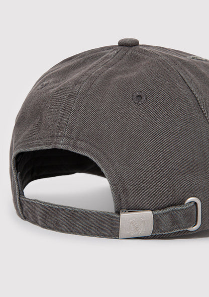 Embroidered Gray Cap