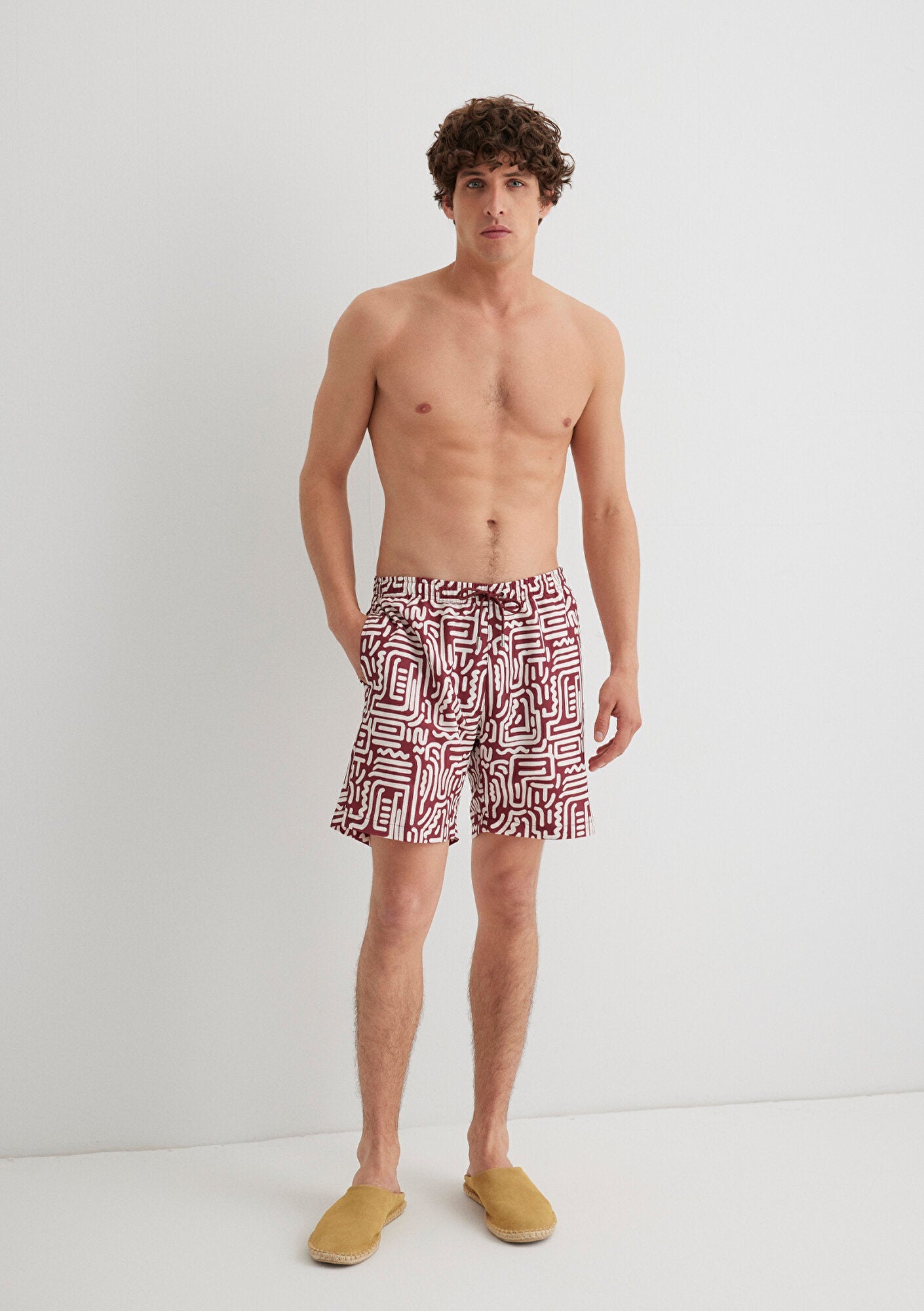 Red Swim Shorts