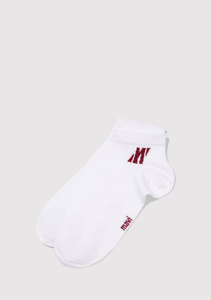 White Ankle Socks