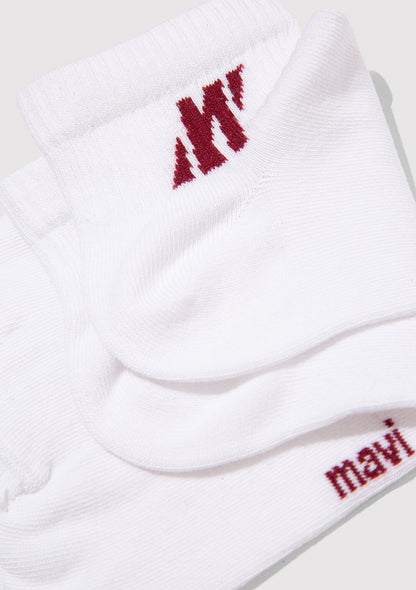 White Ankle Socks