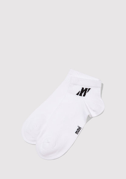 White Ankle Socks
