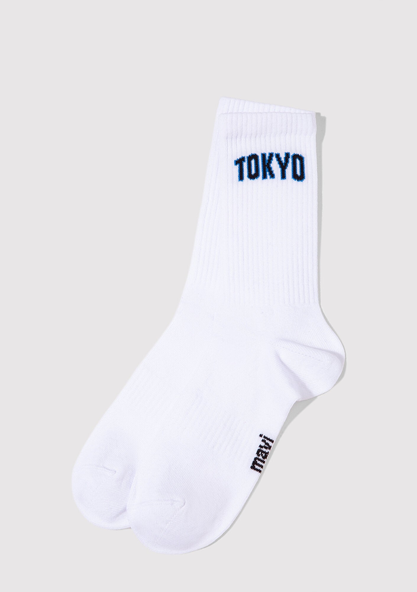 White Socket Socks