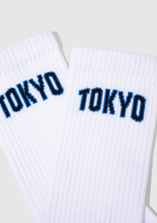 White Socket Socks
