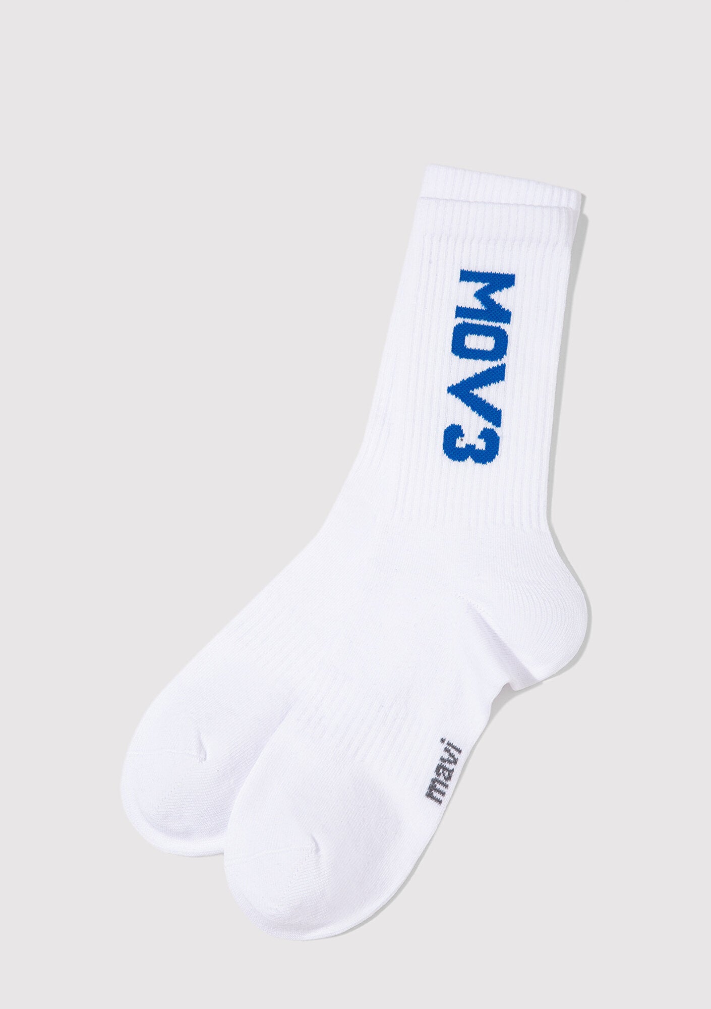 White Socket Socks