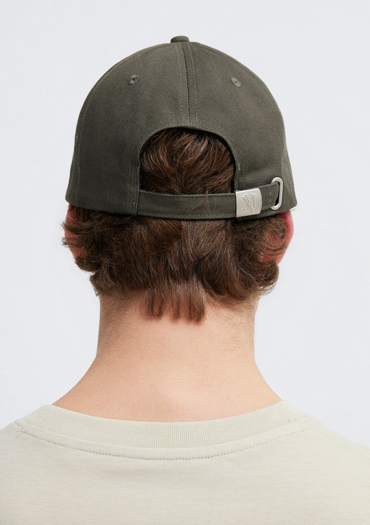 Embroidered Anthracite Cap
