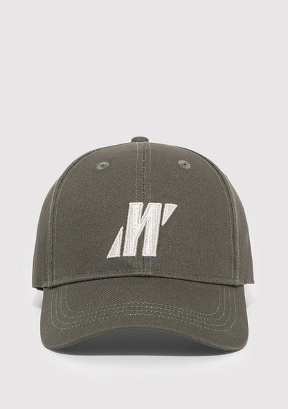 Embroidered Anthracite Cap