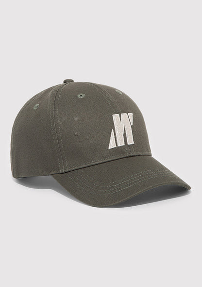 Embroidered Anthracite Cap