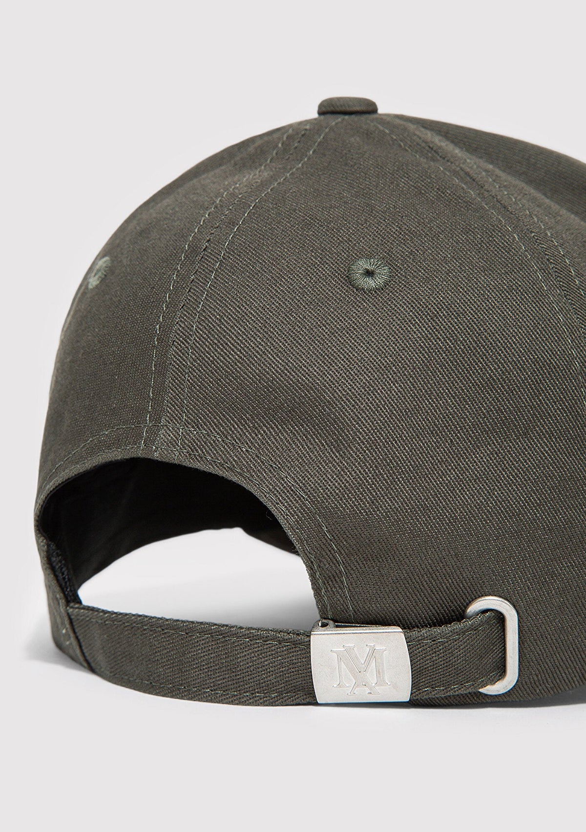 Embroidered Anthracite Cap
