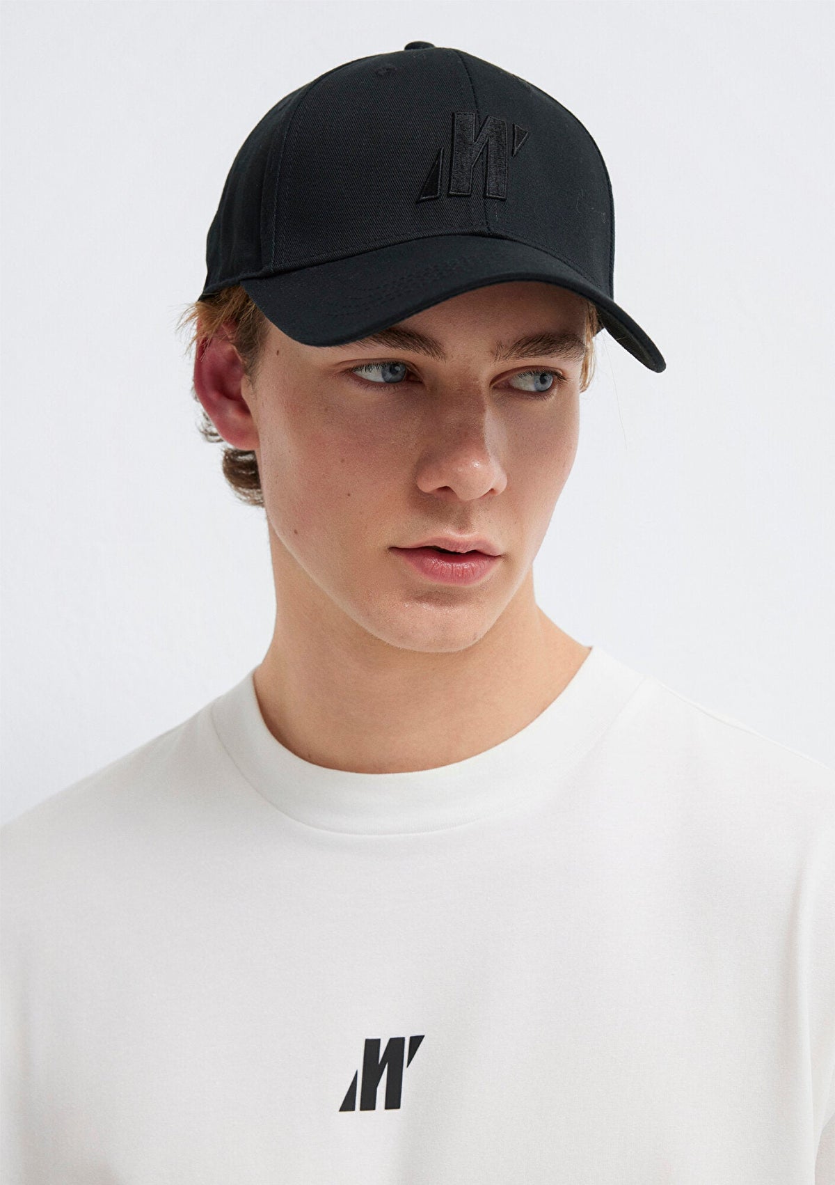 Embroidered Black Cap