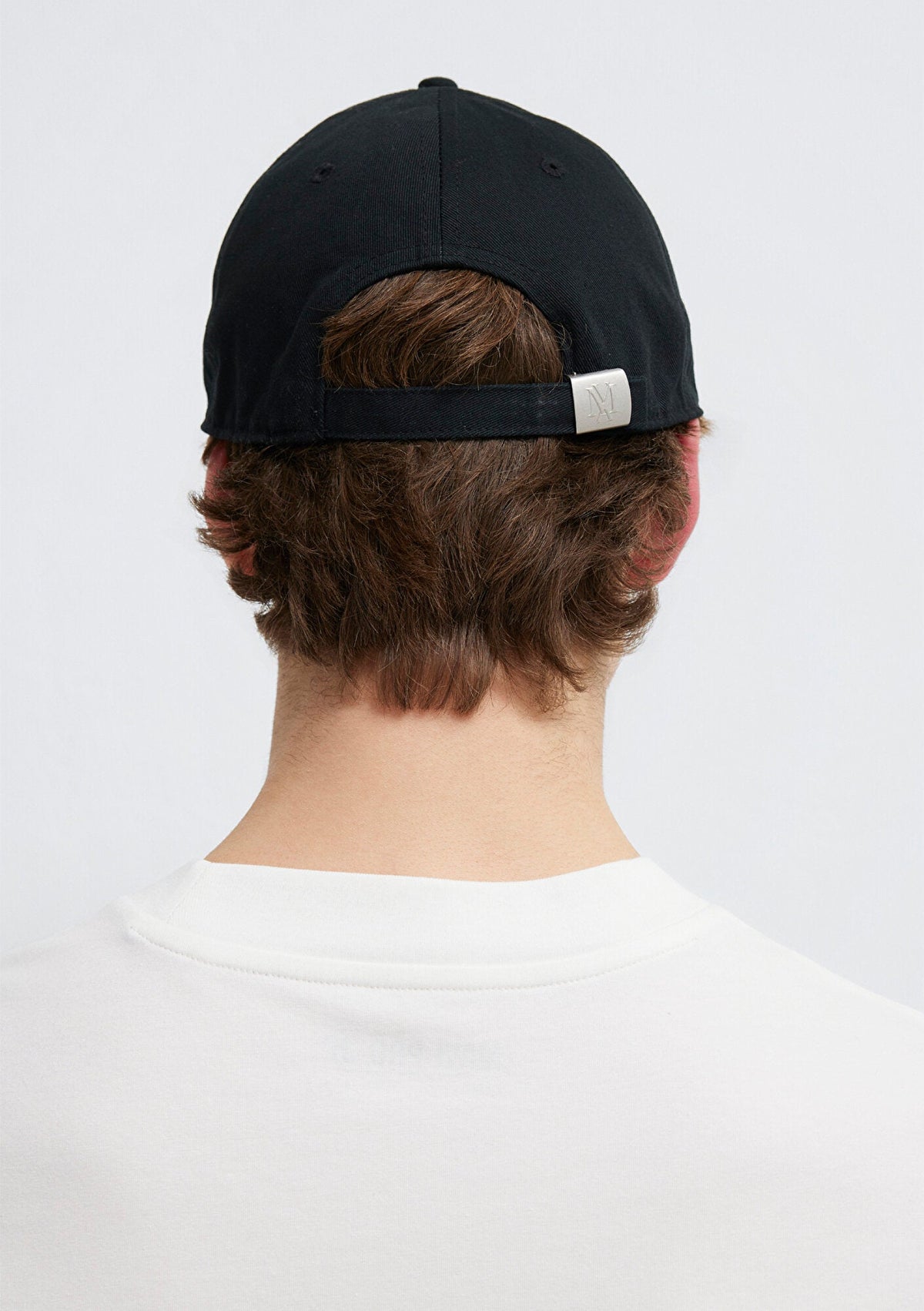 Embroidered Black Cap
