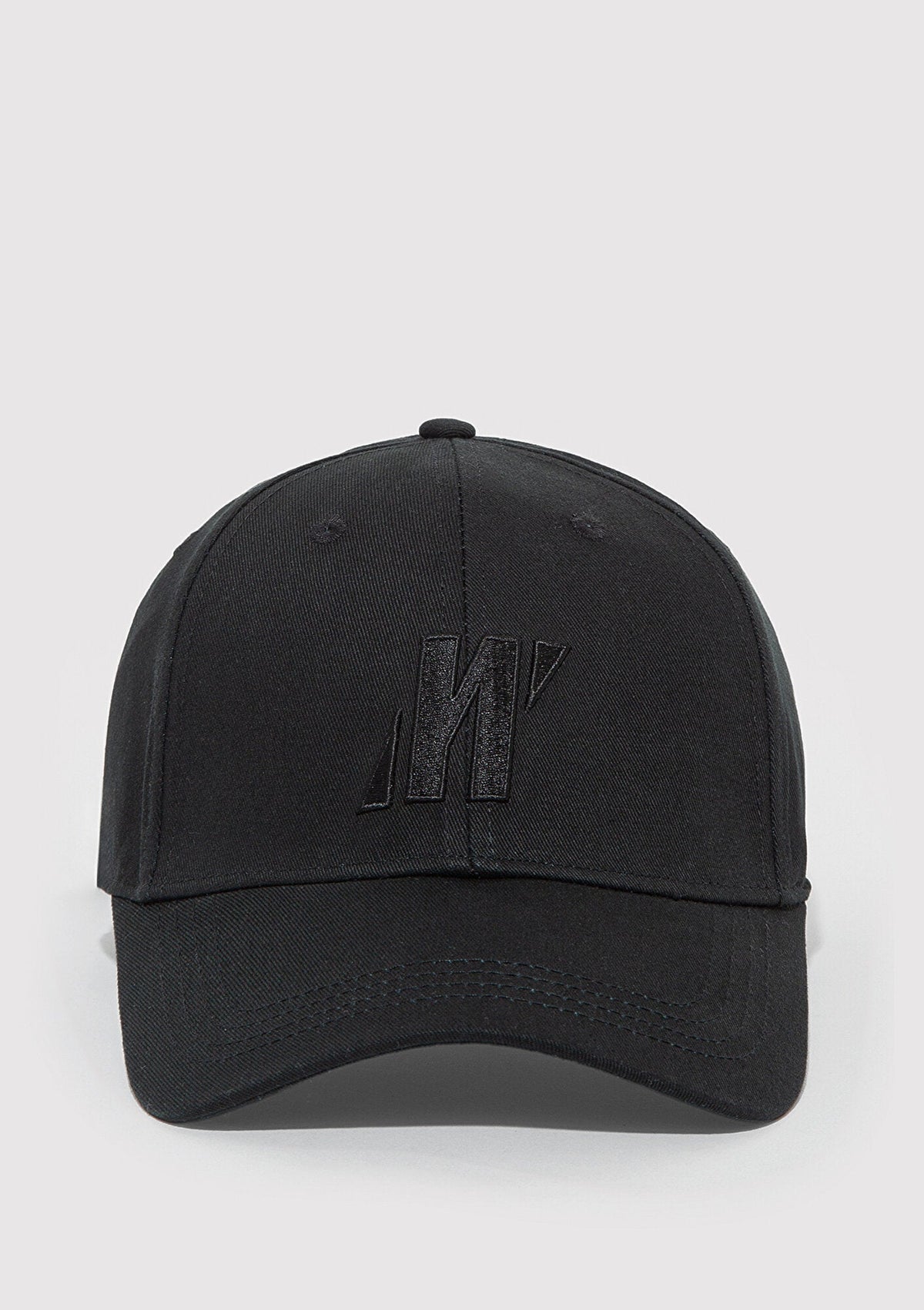 Embroidered Black Cap