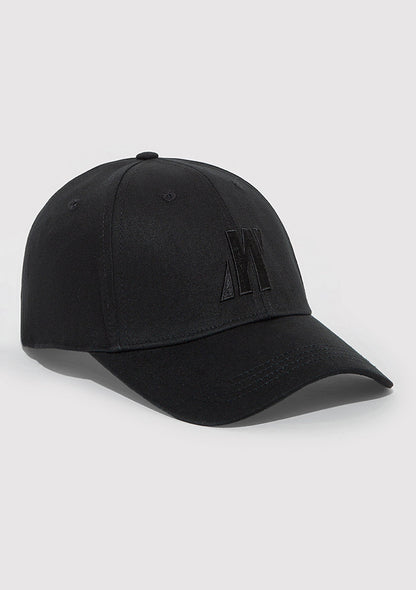 Embroidered Black Cap
