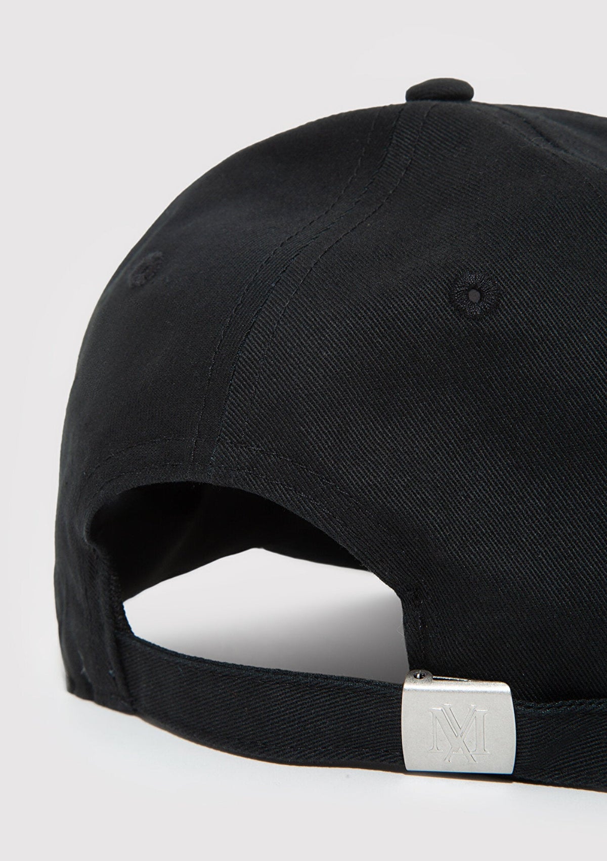 Embroidered Black Cap