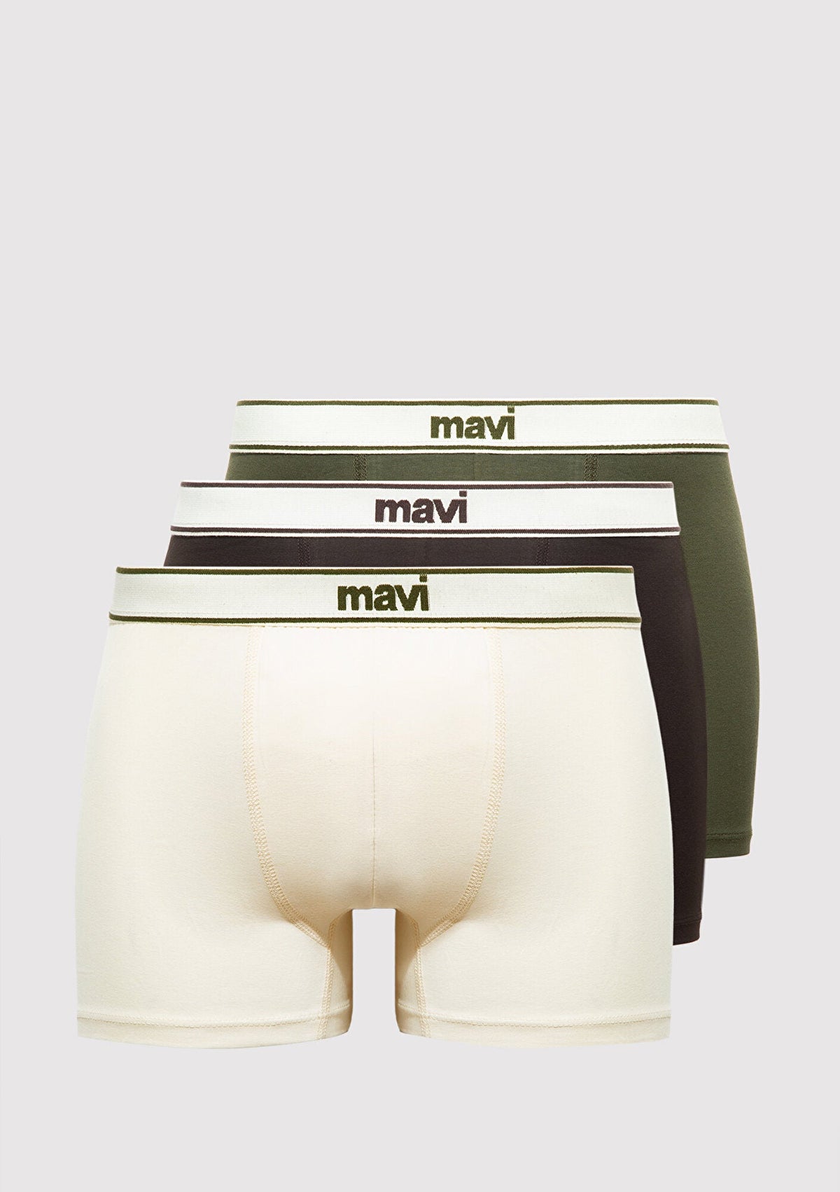 Triple Pack Green Basic Boxer