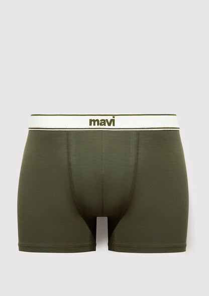 Triple Pack Green Basic Boxer