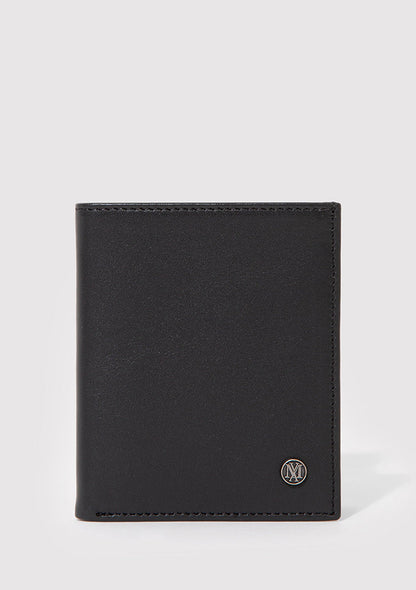 Seal Logo Printed Leather Wallet