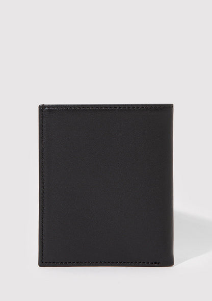 Seal Logo Printed Leather Wallet