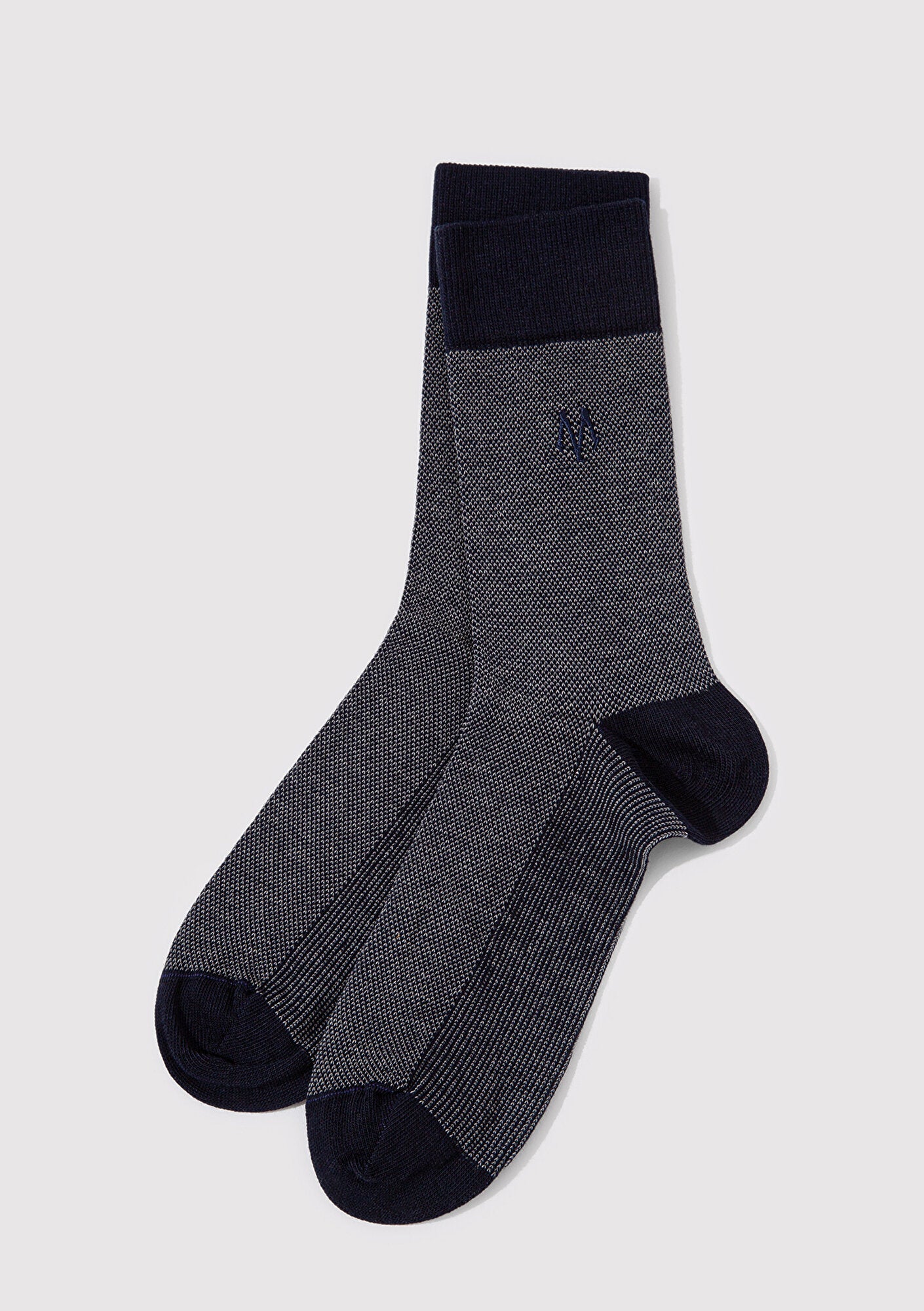 Navy Socket Socks