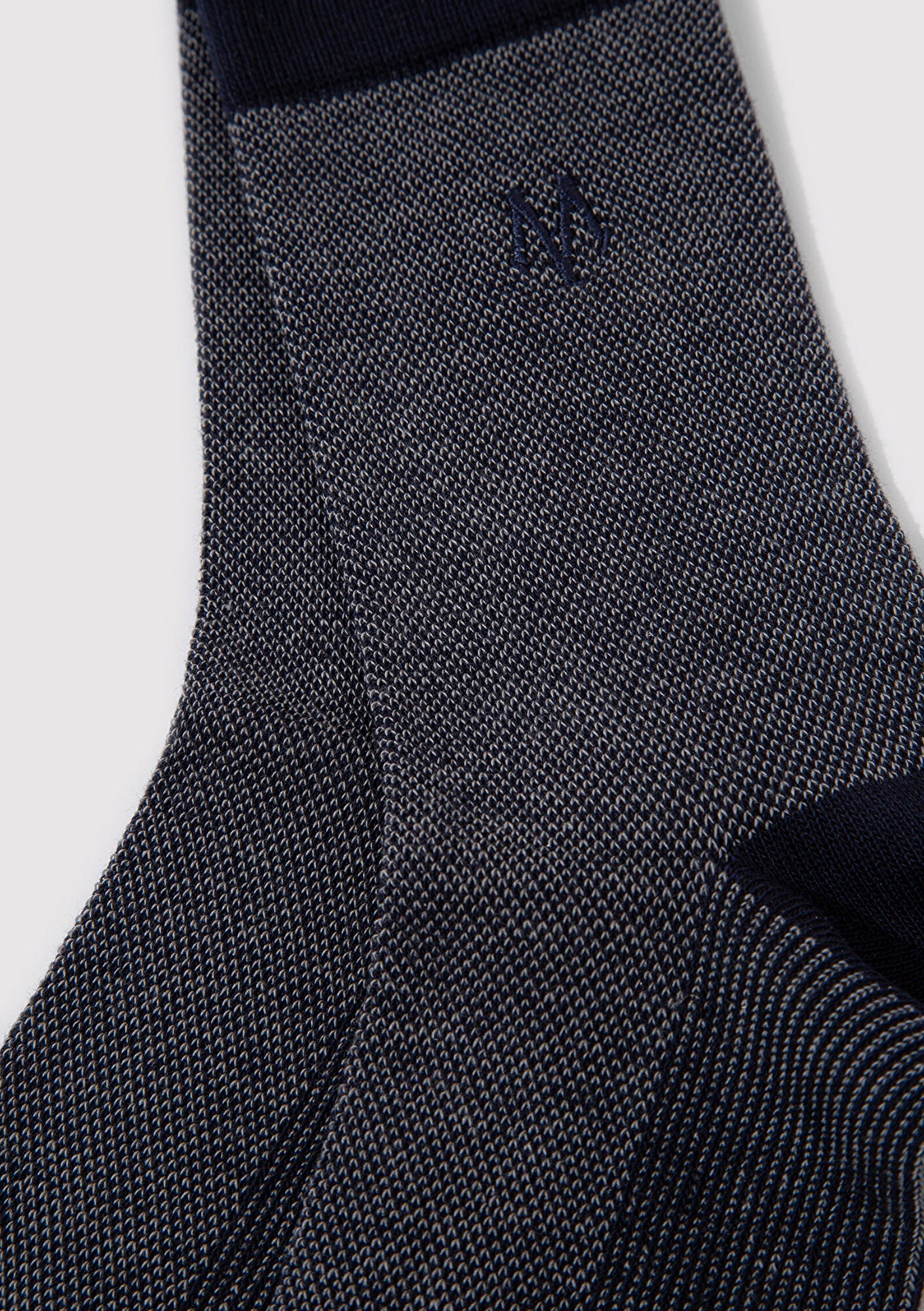 Navy Socket Socks