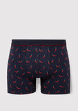 Peppers Printed Navy Boxers