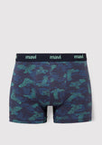 Printed Navy Boxers