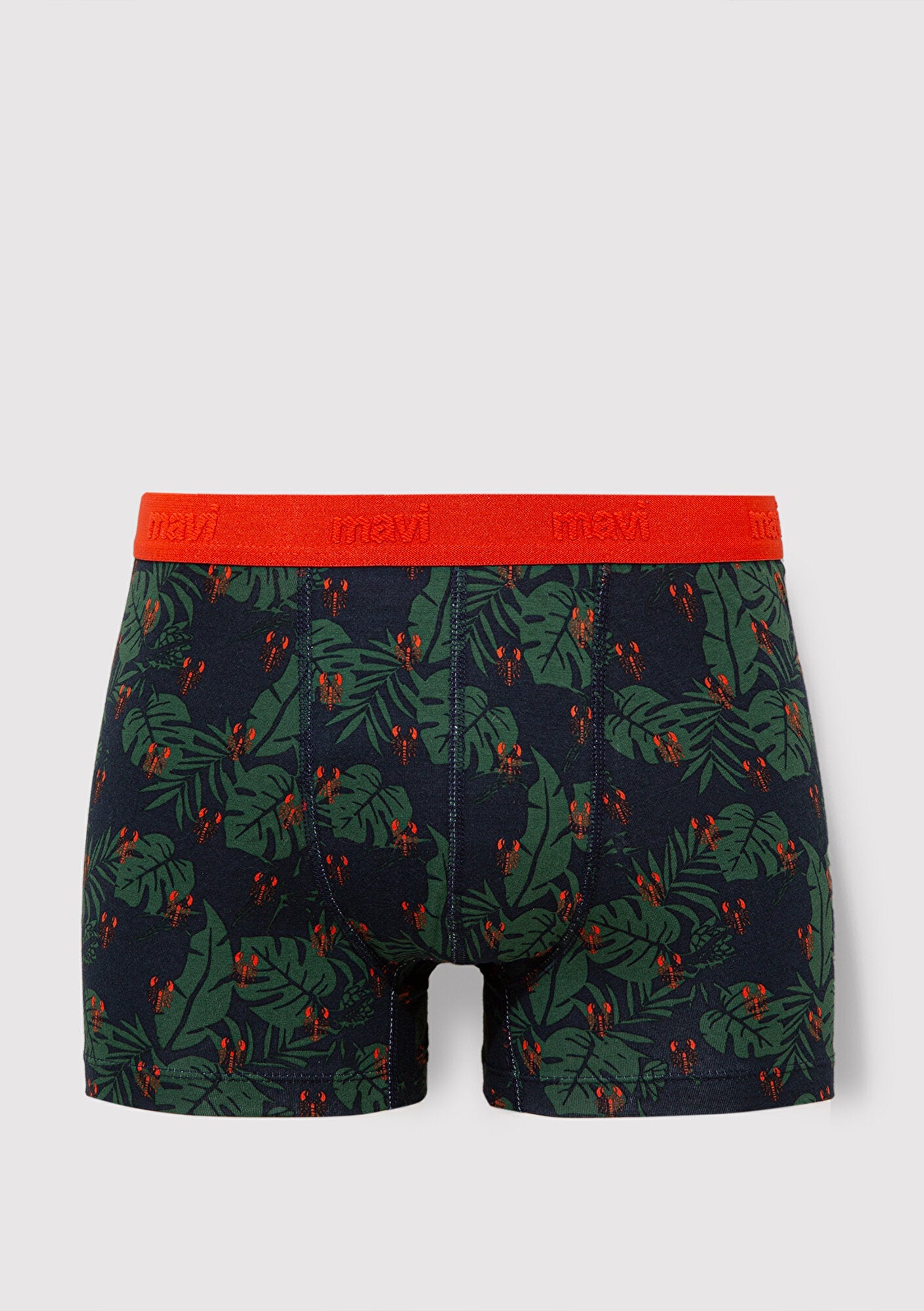Navy Printed Boxers