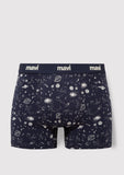 Navy Printed Boxers