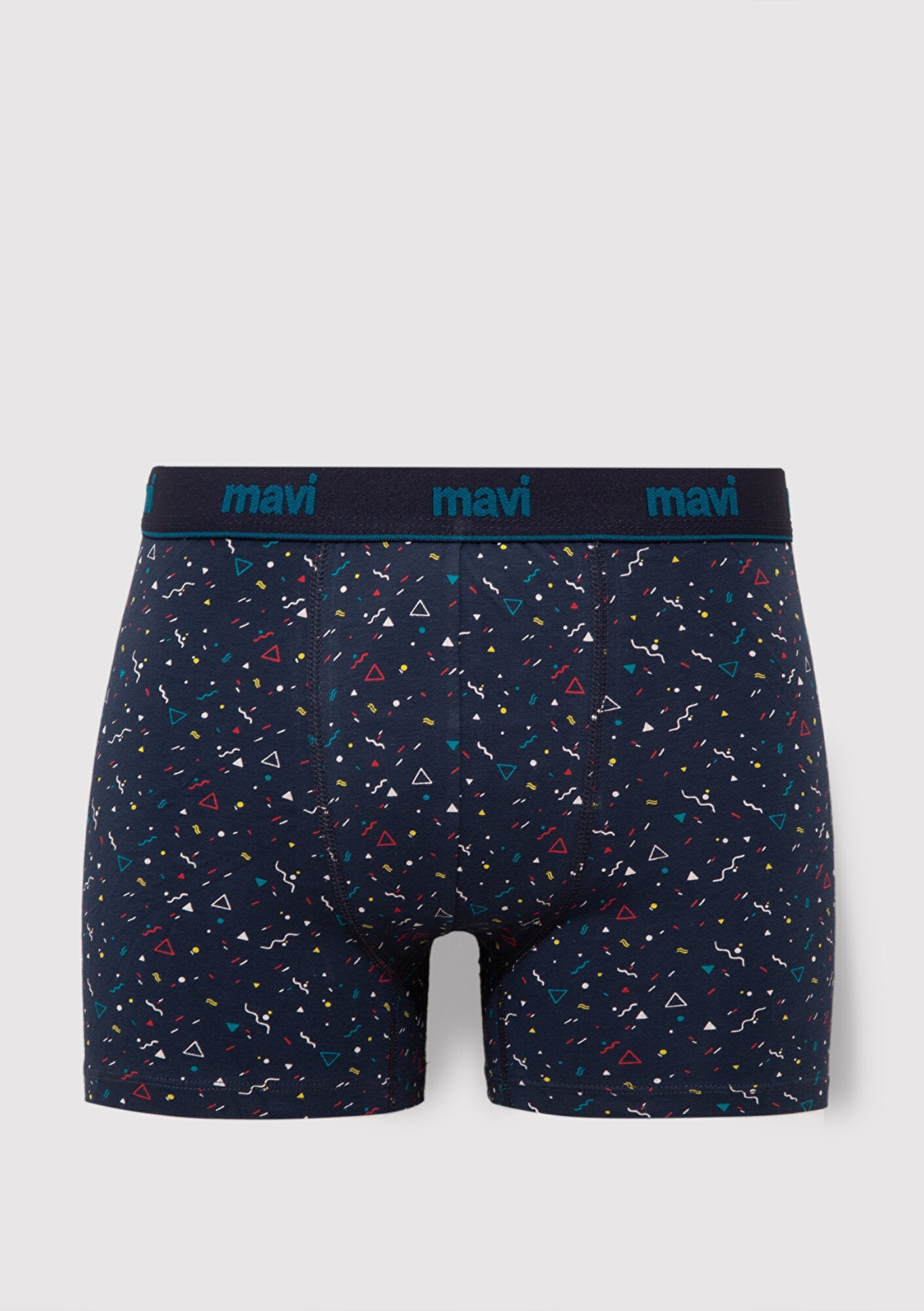 Printed Navy Boxers