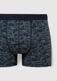 Printed Navy Boxers