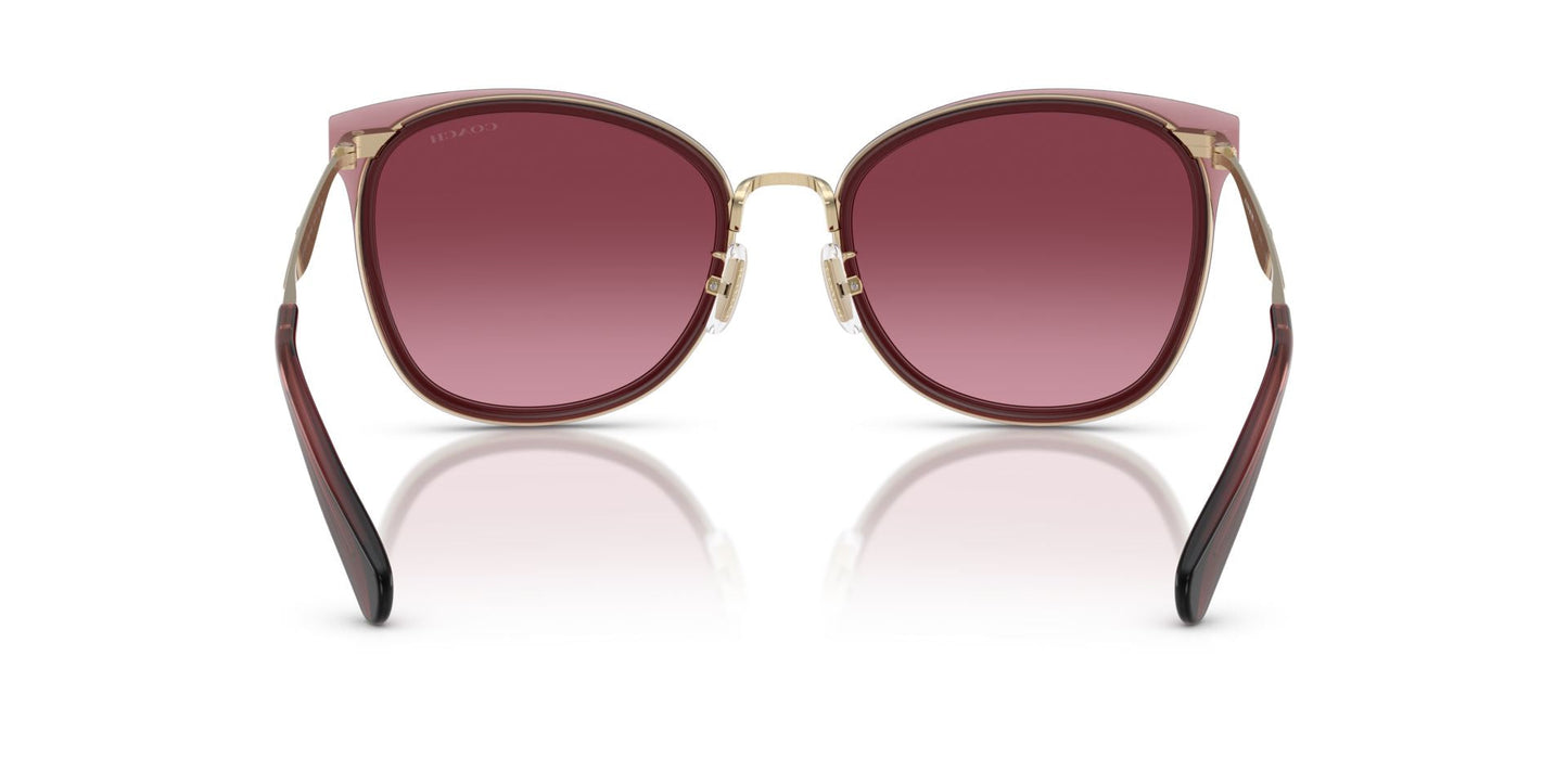 0HC7170-Polyamide Standard Woman Sunwear-Light Gold / Burgundy