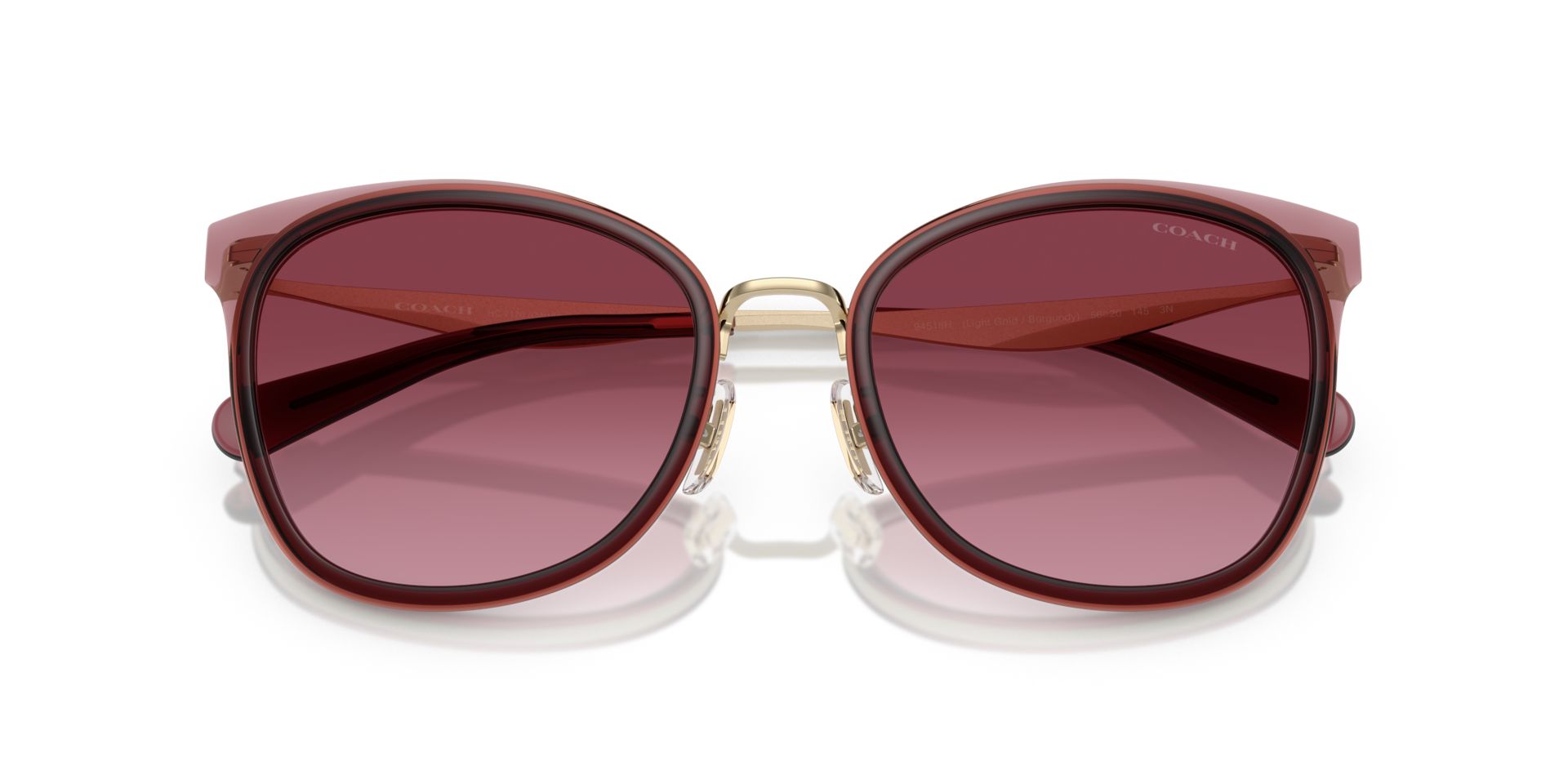 0HC7170-Polyamide Standard Woman Sunwear-Light Gold / Burgundy