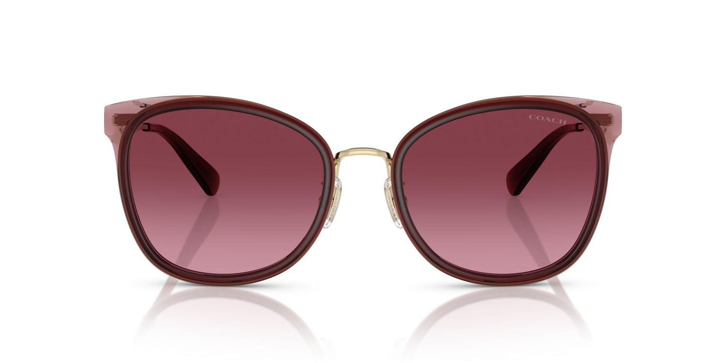 0HC7170-Polyamide Standard Woman Sunwear-Light Gold / Burgundy