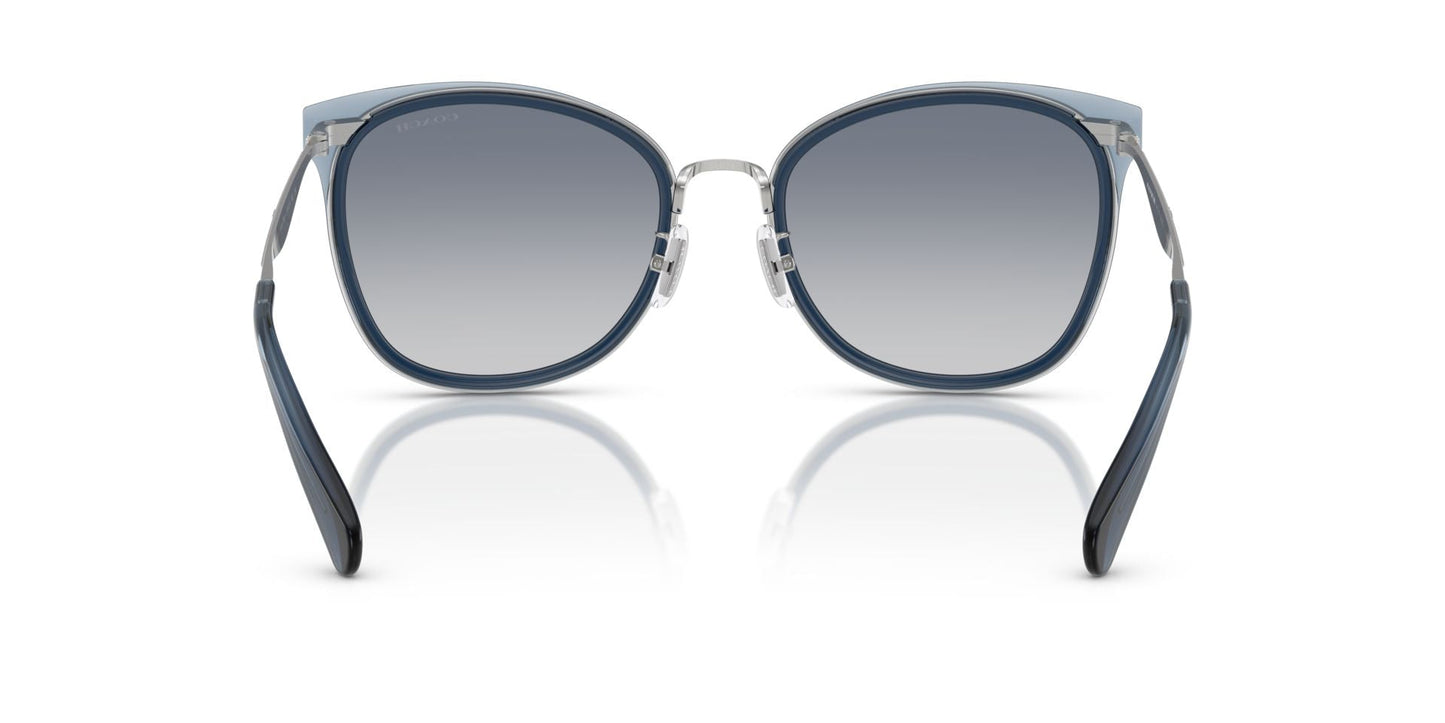 0HC7170-Polyamide Standard Woman Sunwear-Silver / Blue