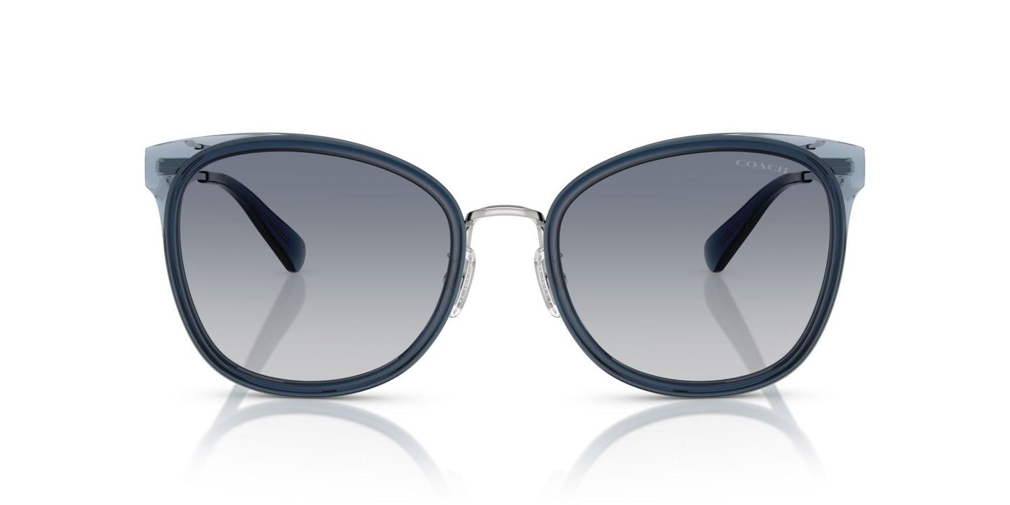 0HC7170-Polyamide Standard Woman Sunwear-Silver / Blue