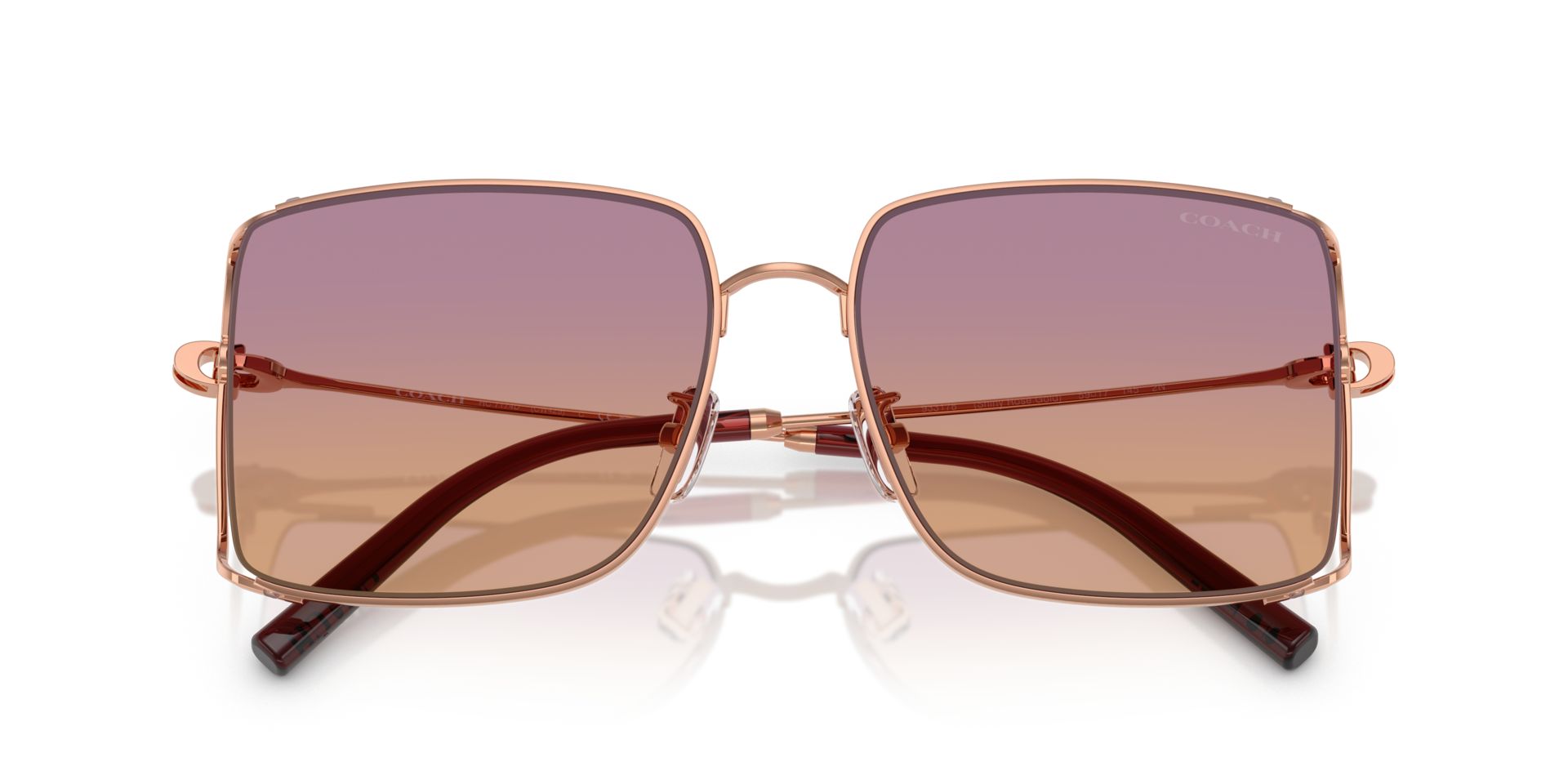 0HC7174D-Polyamide Standard Woman Sunwear-Shiny Rose Gold