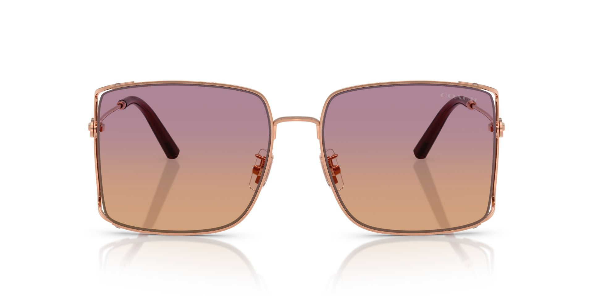 0HC7174D-Polyamide Standard Woman Sunwear-Shiny Rose Gold