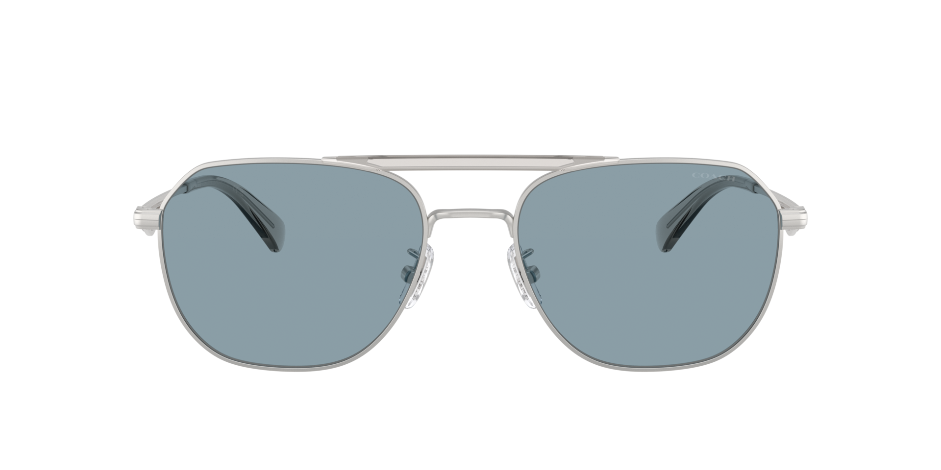 0HC7178-Coach Sunwear-Satin Silver / Grey