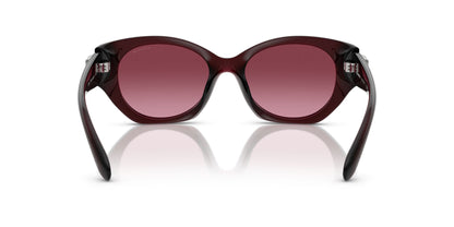 0HC8407U-Injected Woman Sunglass-Milky Burgundy