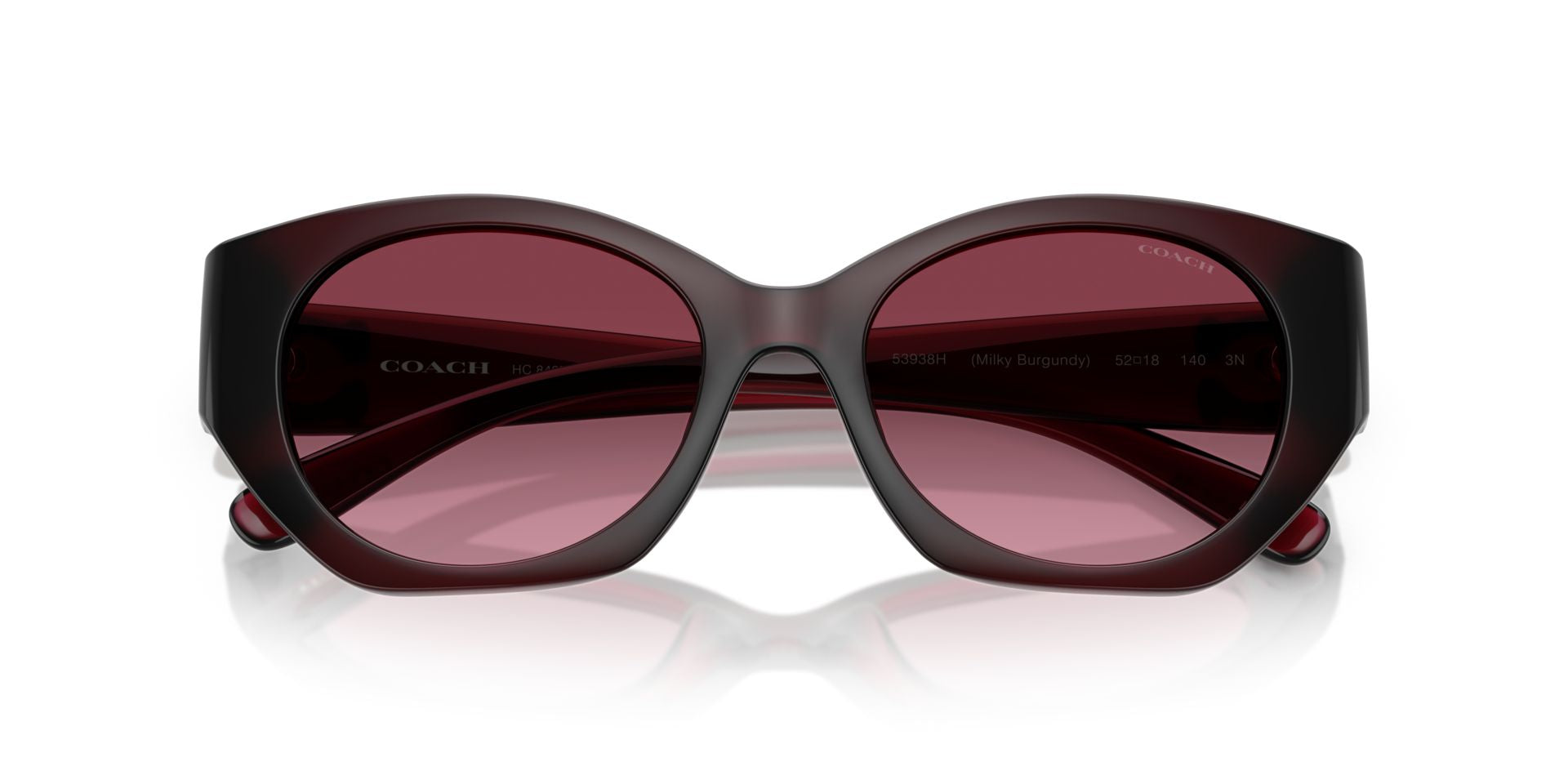 0HC8407U-Injected Woman Sunglass-Milky Burgundy