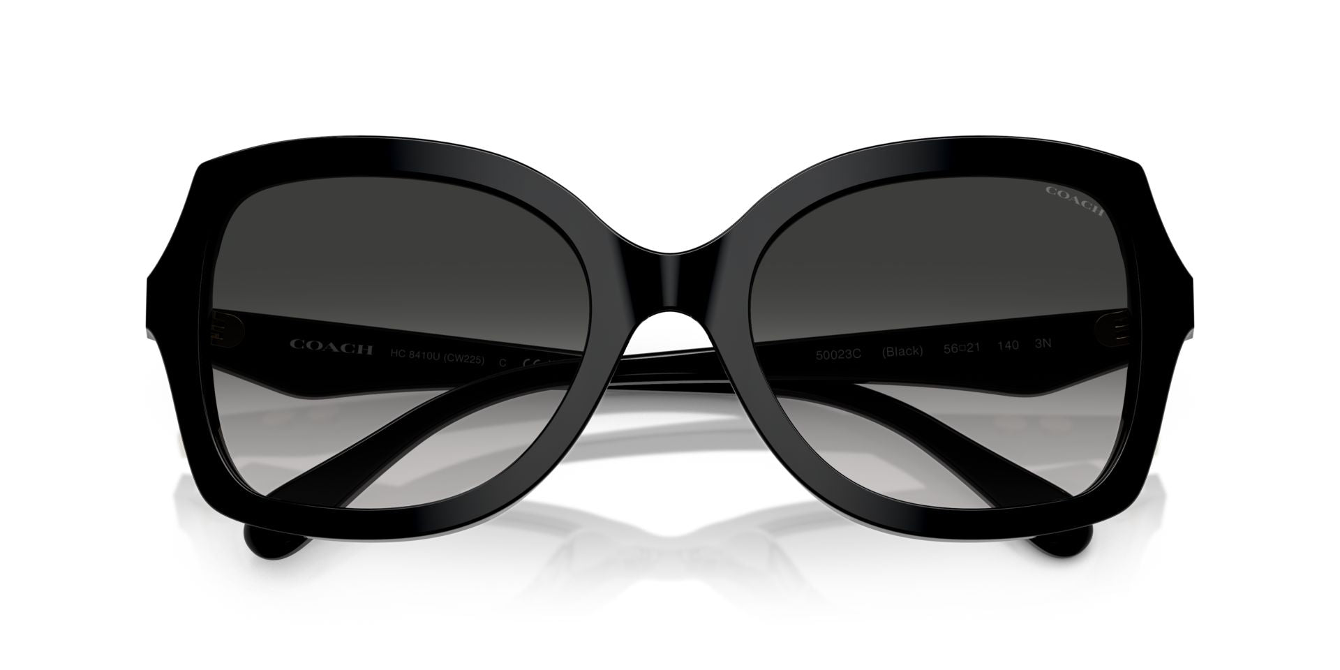 0HC8410U-Polyamide Standard Woman Sunwear-Black