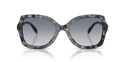 0HC8410U-Polyamide Standard Woman Sunwear-Blue Pearl Tortoise