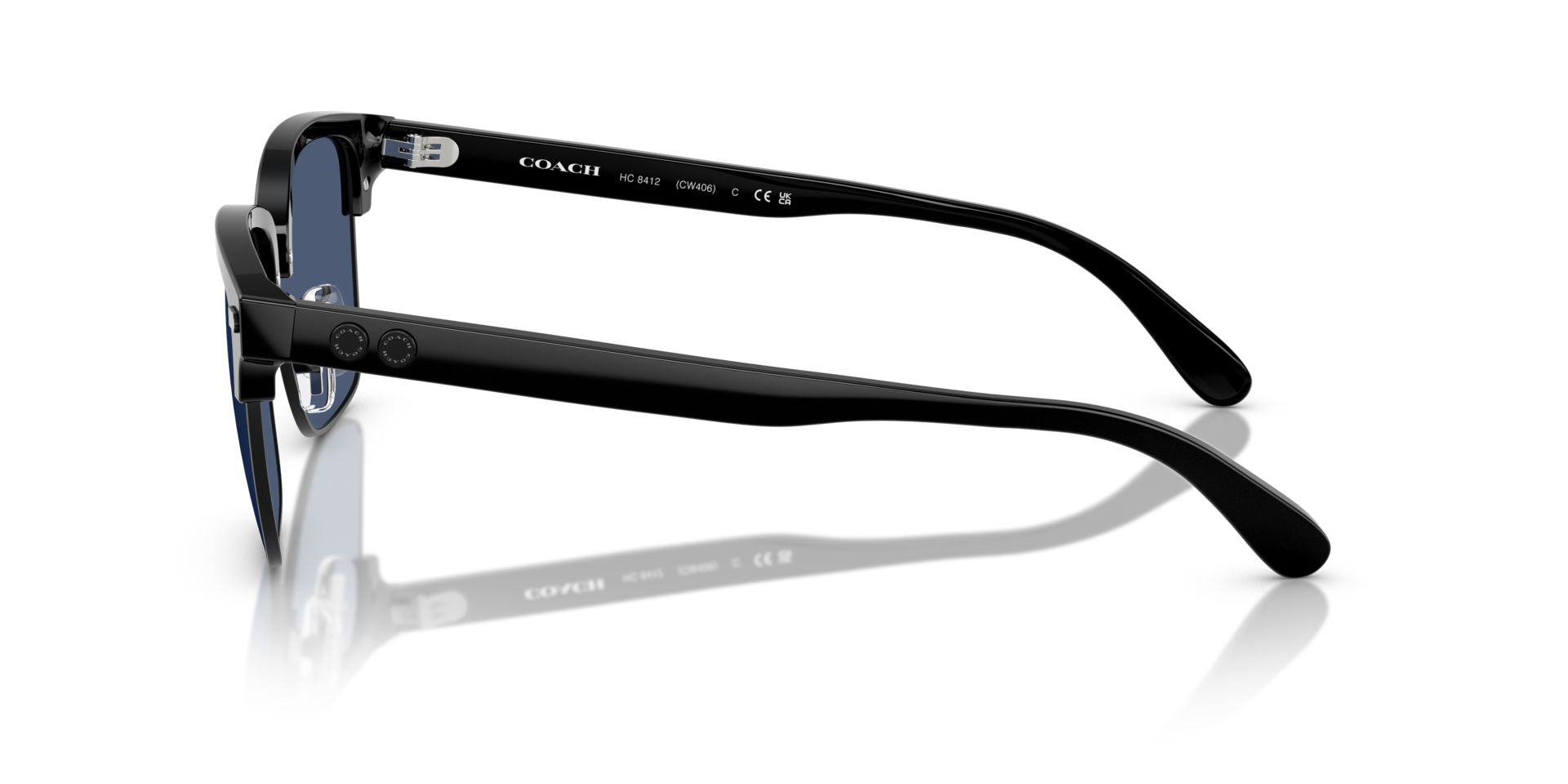 0HC8412-Acetate Man Sunglass-Black