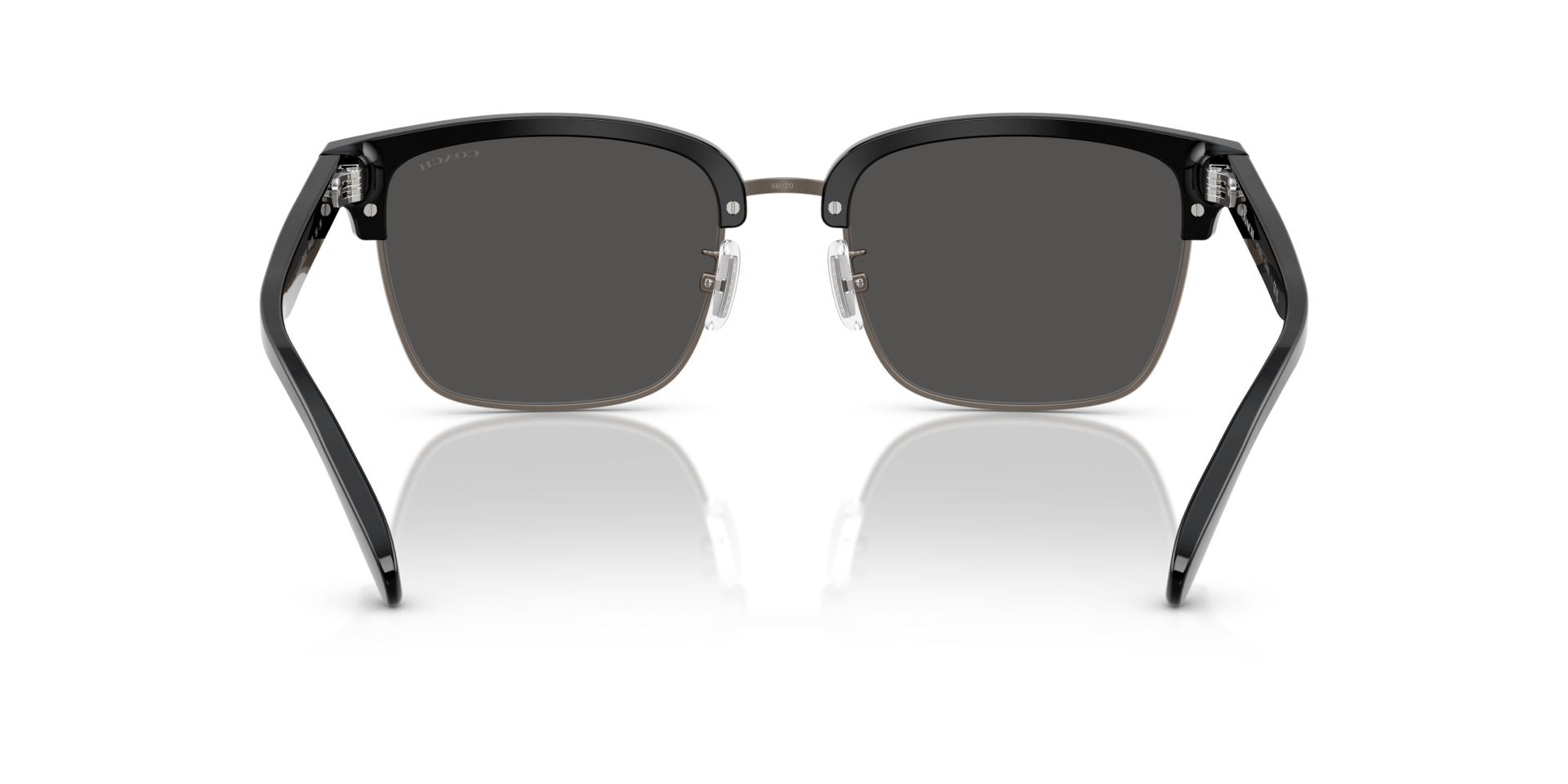 0HC8412-Acetate Man Sunglass-Gunmetal / Black