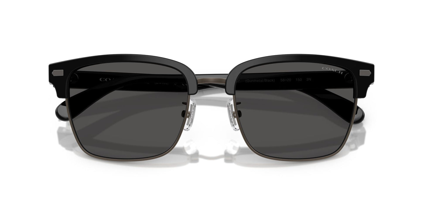 0HC8412-Acetate Man Sunglass-Gunmetal / Black
