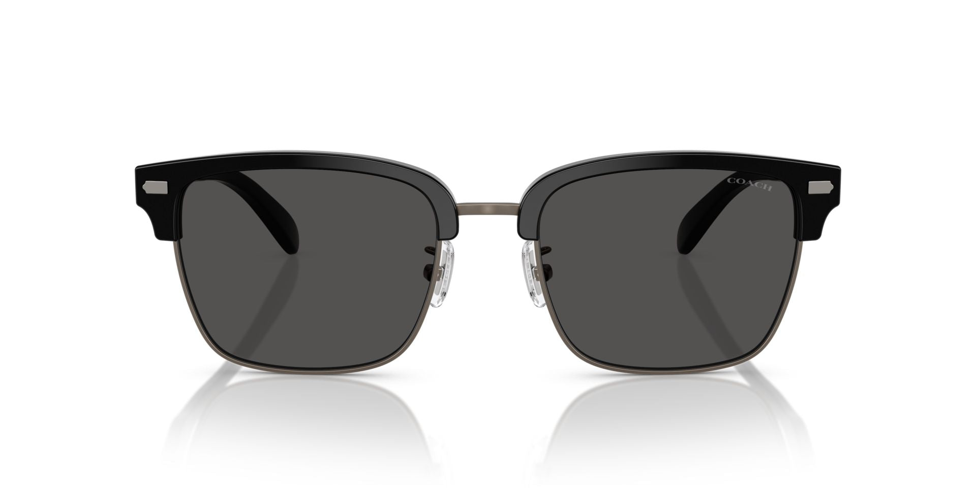0HC8412-Acetate Man Sunglass-Gunmetal / Black