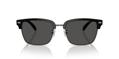 0HC8412-Acetate Man Sunglass-Gunmetal / Black