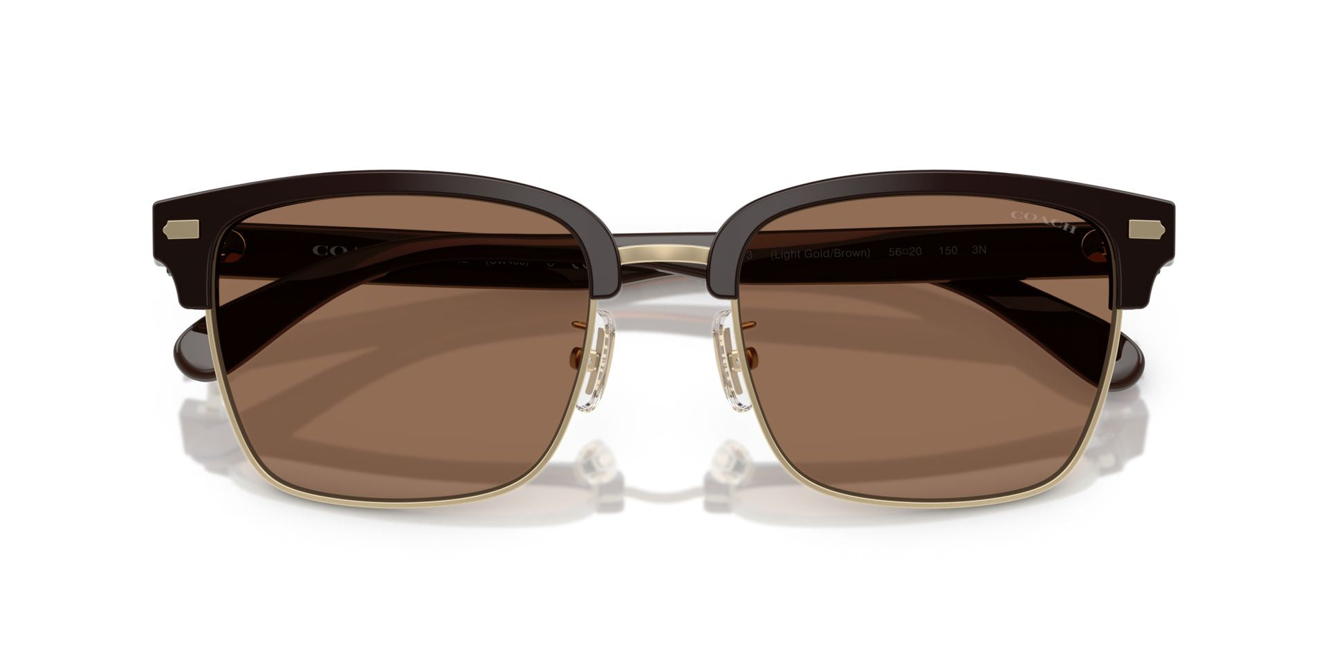 0HC8412-Acetate Man Sunglass-Light Gold / Brown