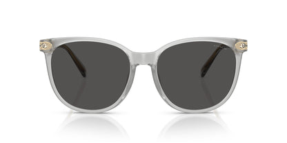 0HC8414BD-Injected Woman Sunglass-Transparent Dove