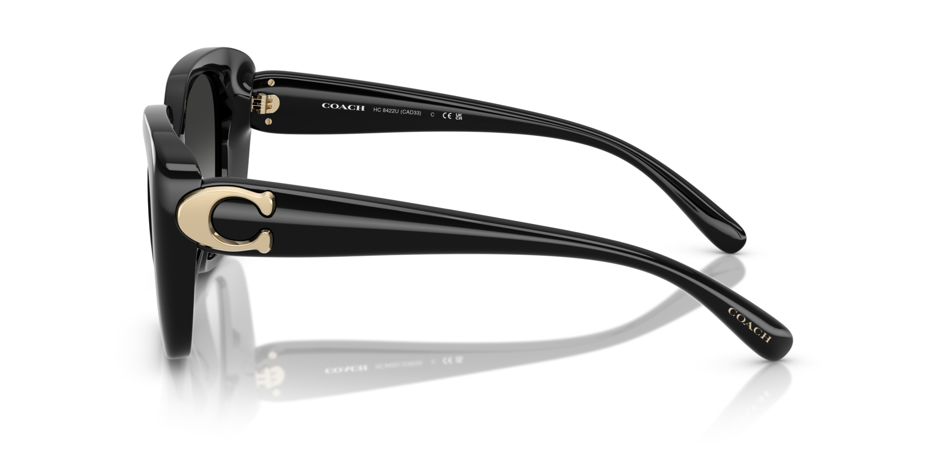 0HC8422U-Coach Sunwear-Black