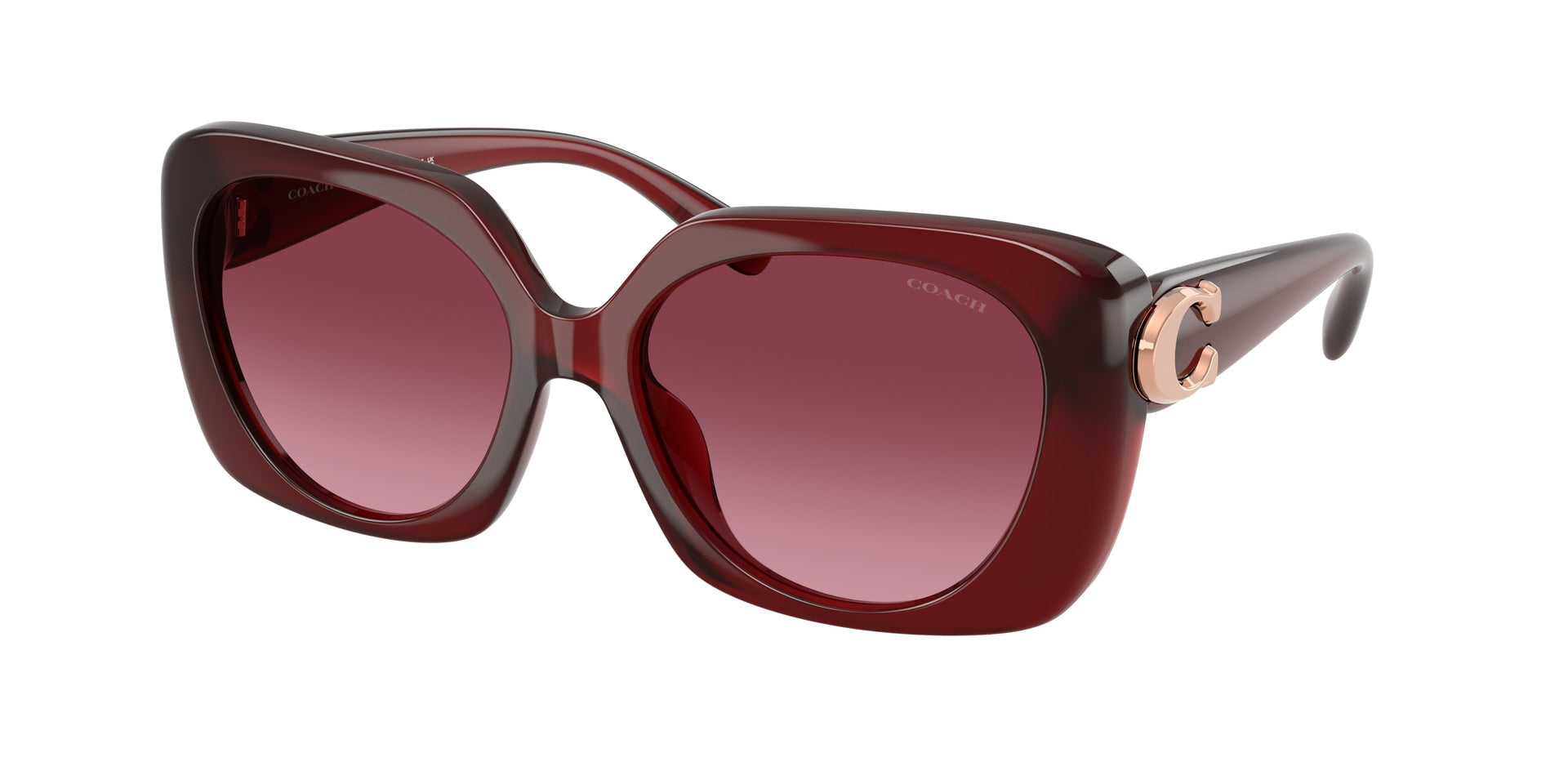 0HC8422U-Coach Sunwear-Milky Burgundy